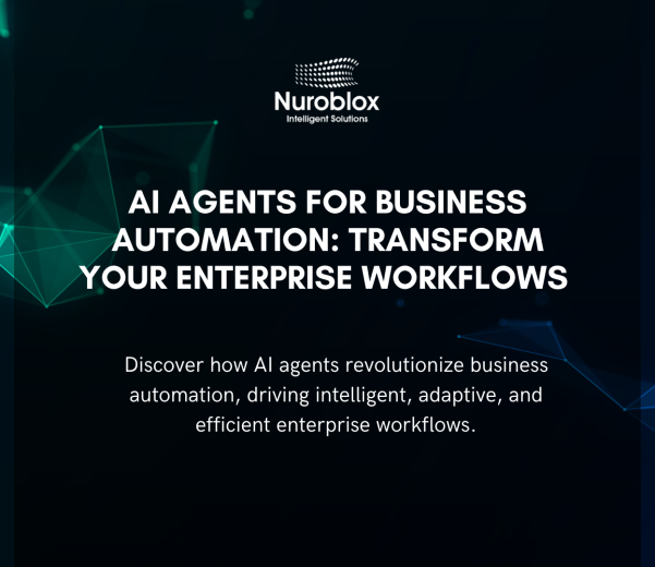 AI Agents for Business Automation - Transform Your Enterprise Workflows with intelligent AI agents to boost productivity, streamline operations, and enhance efficiency in 2025.