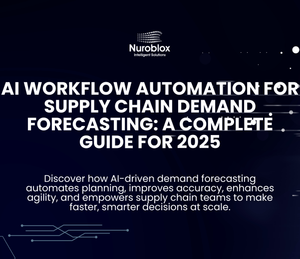 AI Workflow Automation for Supply Chain Demand Forecasting - Complete 2025 guide to improving forecasting accuracy, optimizing inventory, and enhancing logistics efficiency using intelligent automation.